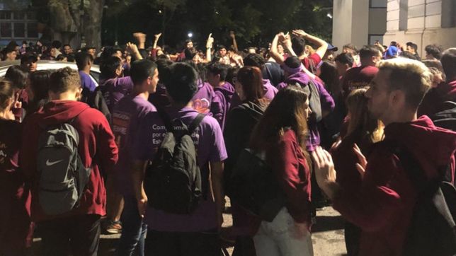 franja morada dio un batacazo historico y se impuso en la facultad de ciencias exactas