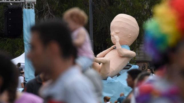 vecinos pro vida festejaron el dia del nino por nacer con musica en parque saavedra
