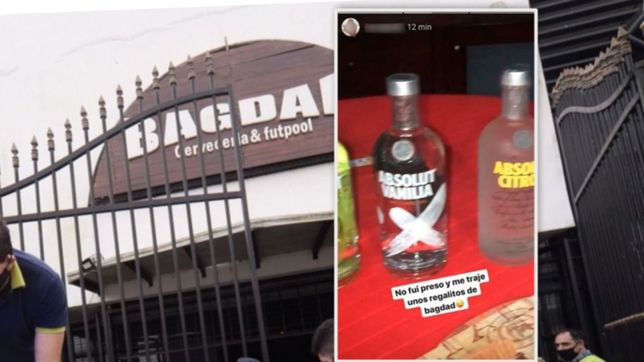 fue a la fiesta clandestina, no lo detuvieron y lo festejo en las redes sociales