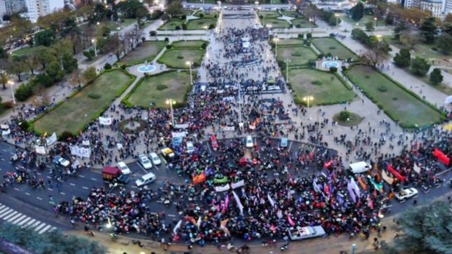 asi son los cortes de transito en la plata por el acto del dia de la mujer trabajadora