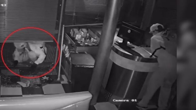 video: asi actua la banda de los adoquines que tiene en vilo a city bell