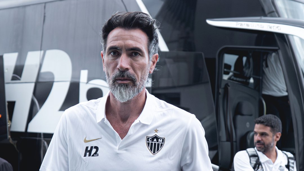 En su debut en Atlético Mineiro, Domínguez se metió en la final del estadual