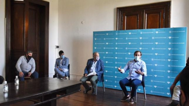 garro se reunio con distintos sectores para promover el turismo en la plata