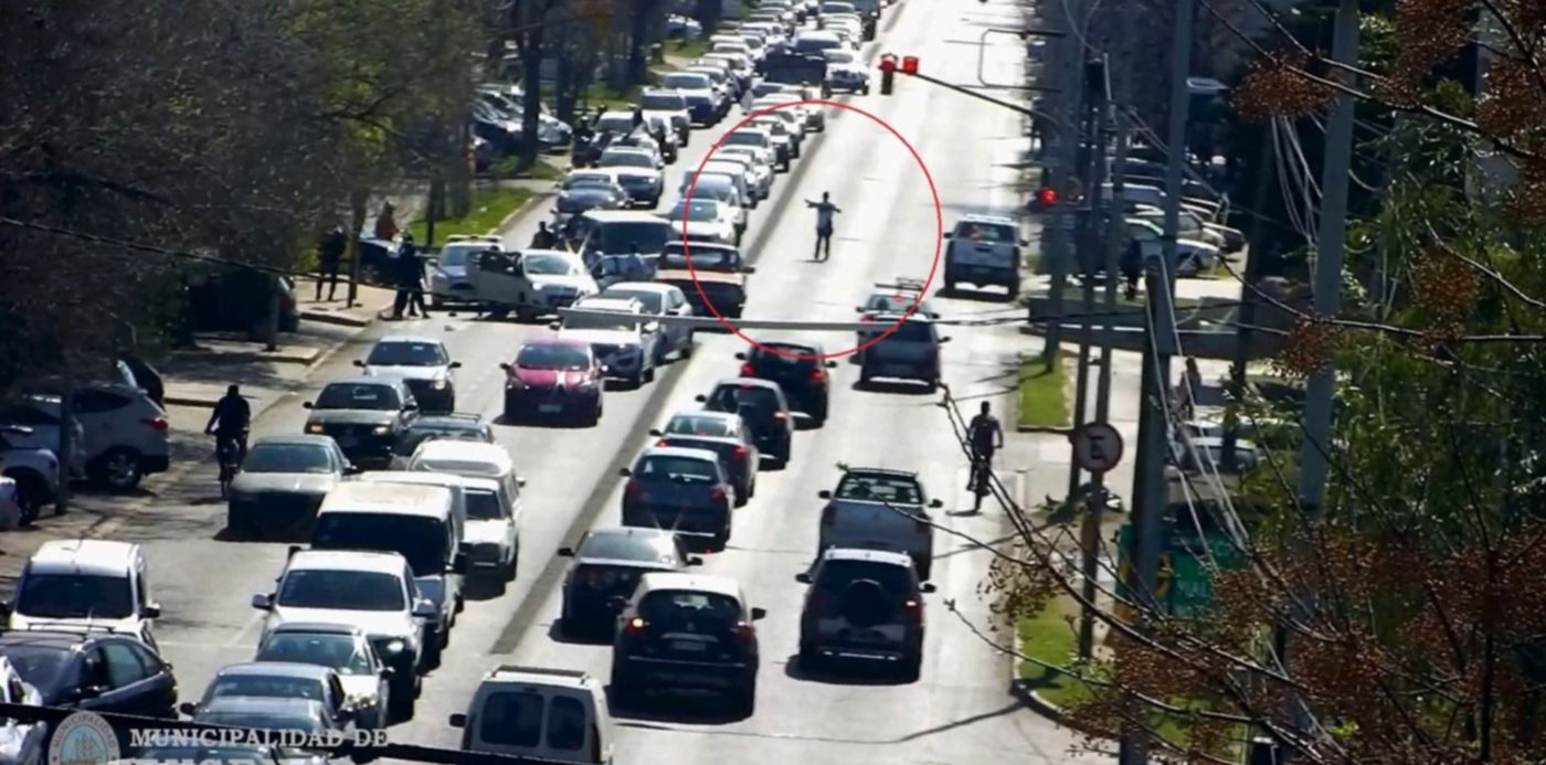 VIDEO Tiros golpes y autos da ados en la caravana de Quilmes