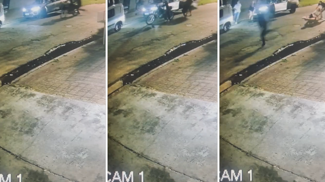 motochorros dispararon al aire en un violento intento de robo en tolosa que termino frustrado