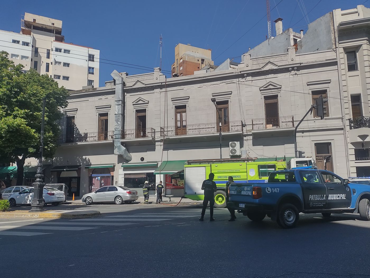 El episodio ocurrió en diagonal 80 entre 5 y 6, en La Plata. El episodio ocurrió en diagonal 80 entre 5 y 6, en La Plata.