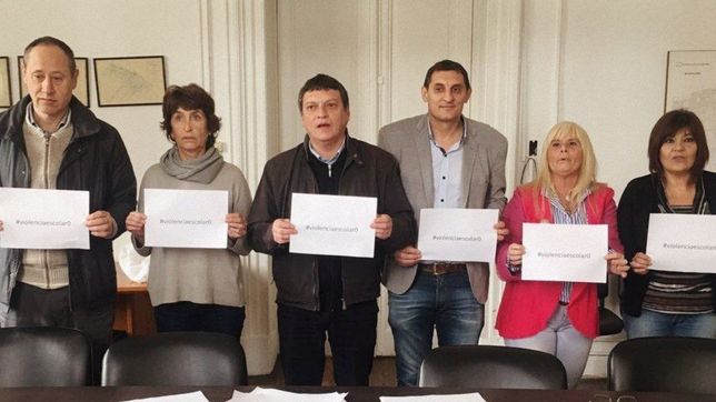 concejales de la plata de todos los bloques repudiaron el ataque a la docente de moreno