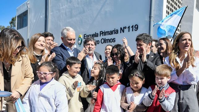 alak y kicillof inauguraron la escuela 119 y lanzaron el programa de salud escolar