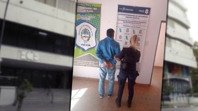 tension en pleno centro de la plata: presunto abusador intento ocultarse en una facultad