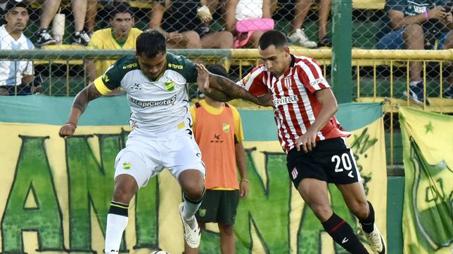 estudiantes aguanto ante defensa y cosecho un punto de oro