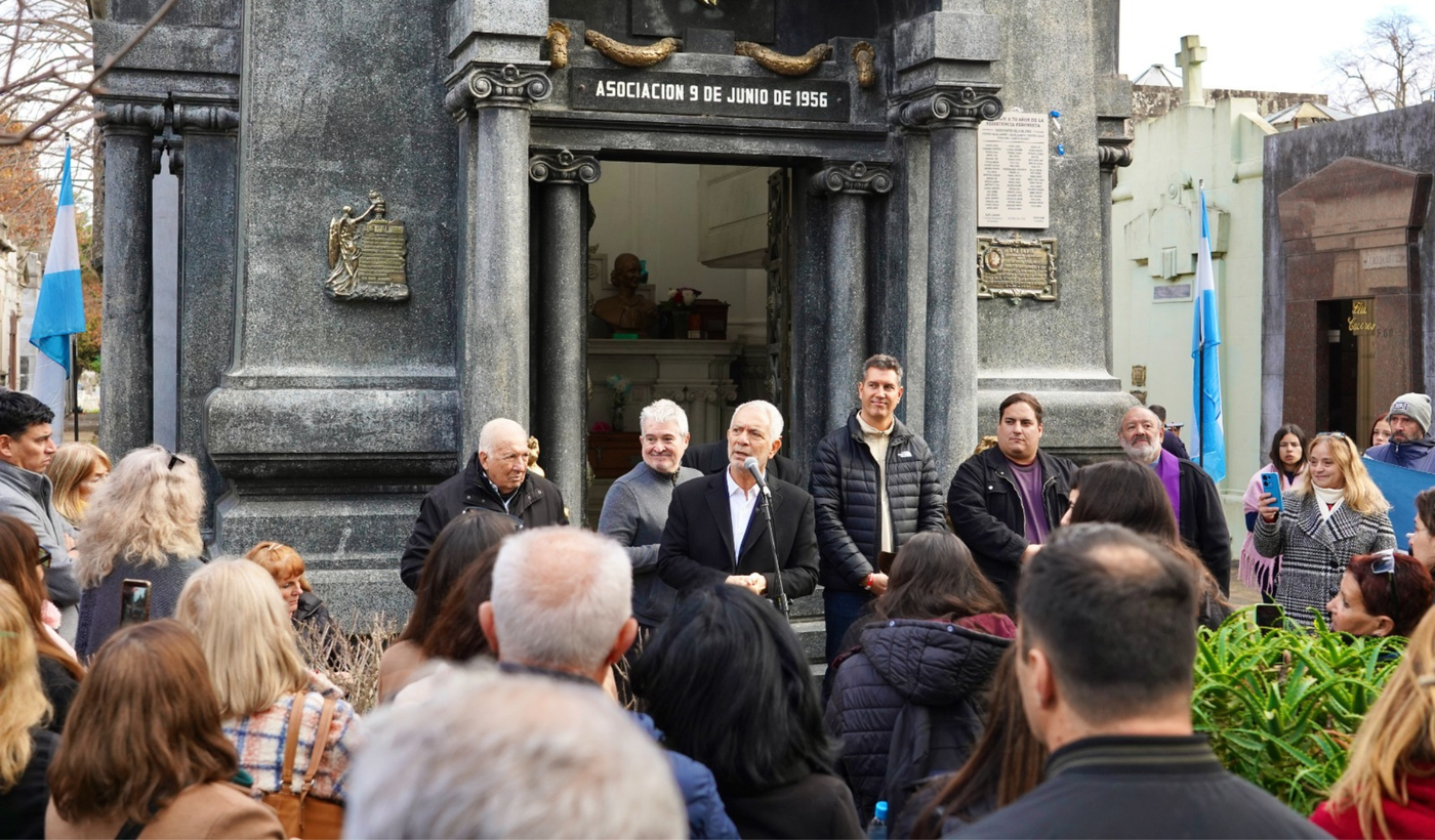 Homenaje a los fusilados de 1956  Julio Alak (1) a