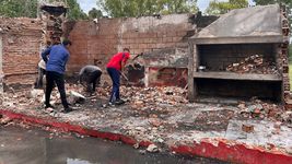 asi quedo el club alumni de los hornos tras el incendio asi quedo el club alumni de los hornos tras el incendio