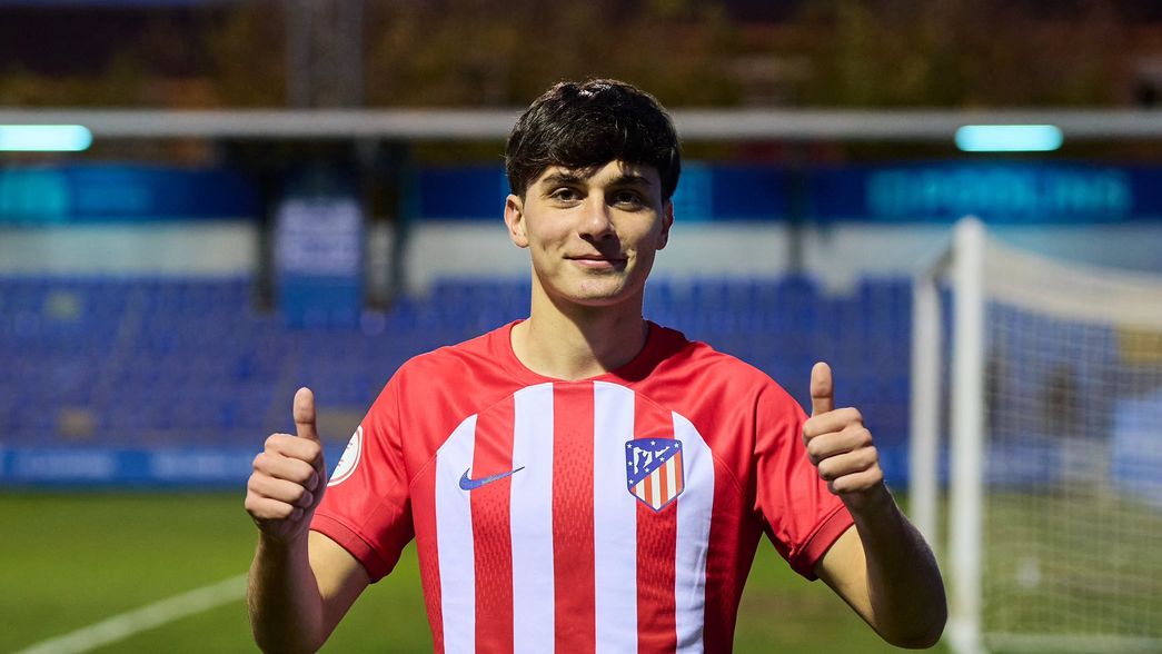 Gerónimo Spina apareció entre los convocados del Atlético Madrid para jugar la Champions League