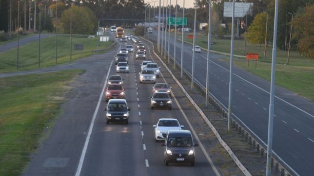 rutas llenas y controles en el fin de semana largo de inicio de temporada