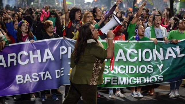 en una inmensa marcha, el encuentro le dijo basta a los travesticidios y transfemicidios