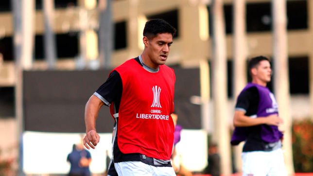 el gol de santiago nunez para darle la ventaja parcial a estudiantes frente a carabobo