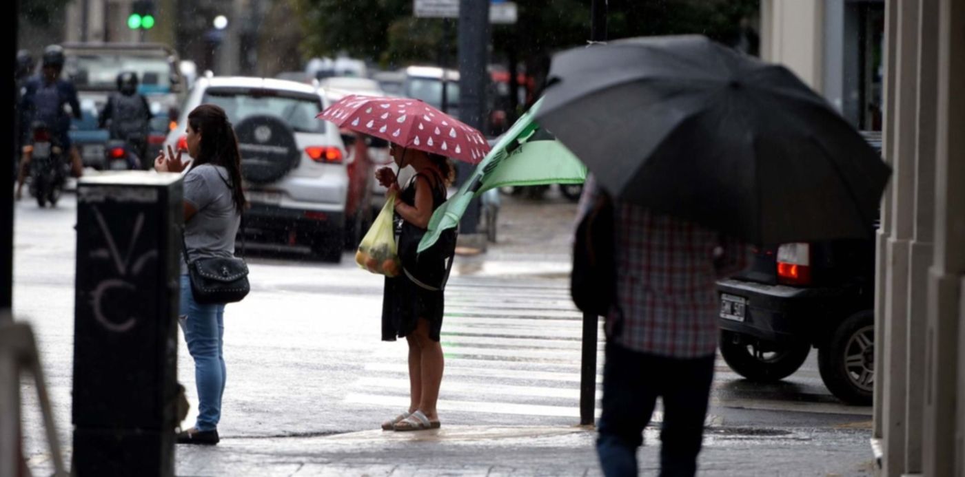 Lluvia en La Plata