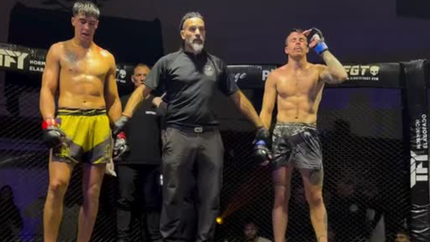 Histórica velada de Aurus 9 en La Plata en un fin de semana a puro MMA