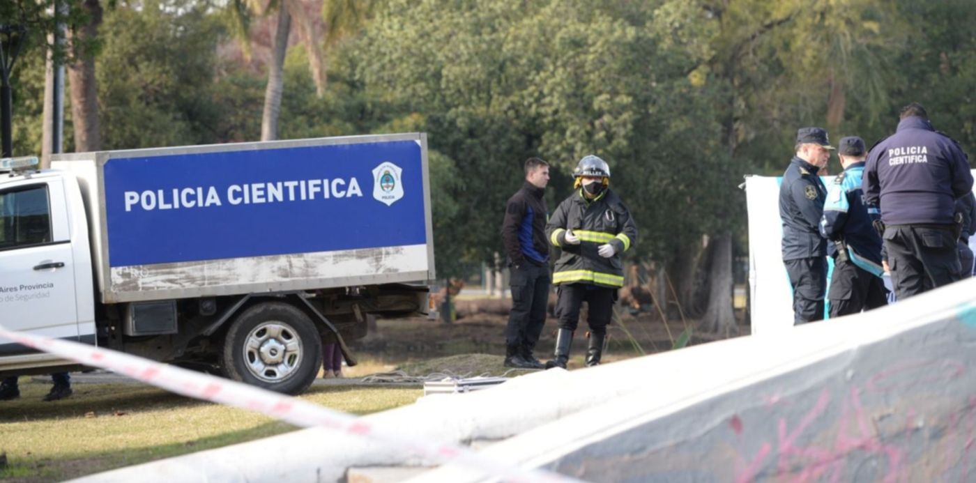Cadáver en Parque Saavedra