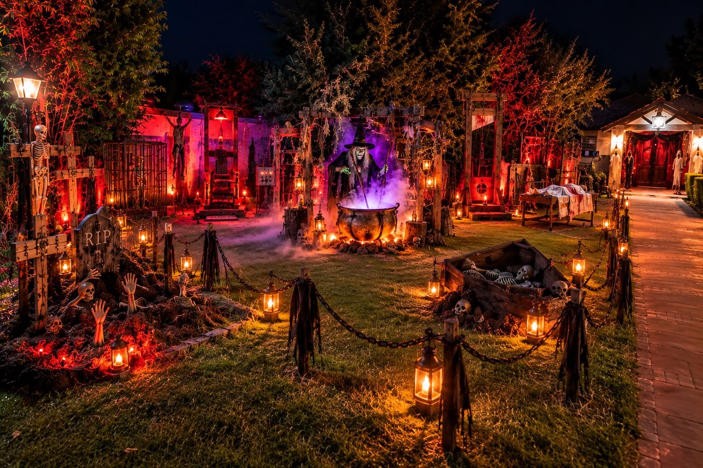 El parque temático de Halloween tendrá dos noches de terror en La Plata