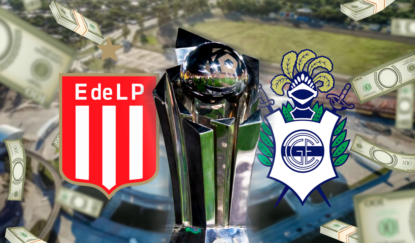 Portada Copa Argentina Estudiantes Gimnasia