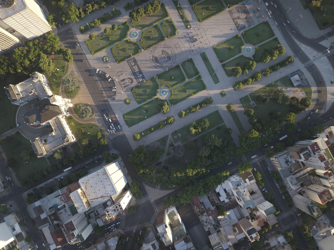 aerea ciudad de la plata municipalidad Plaza Moreno  5