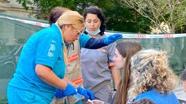 hubo 19 evacuados y dos personas internadas tras el incendio en la plata hubo 19 evacuados y dos personas internadas tras el incendio en la plata