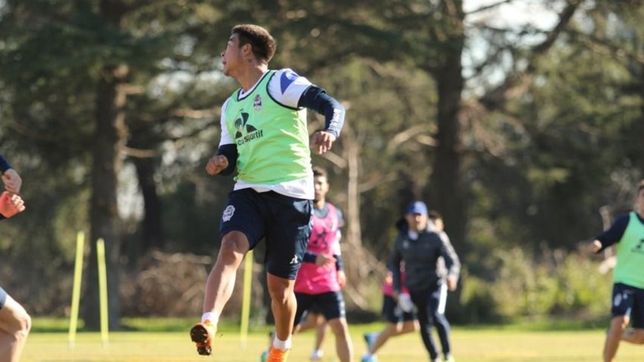 gimnasia empato con cerro porteno en un amistoso, con gol de brahian aleman