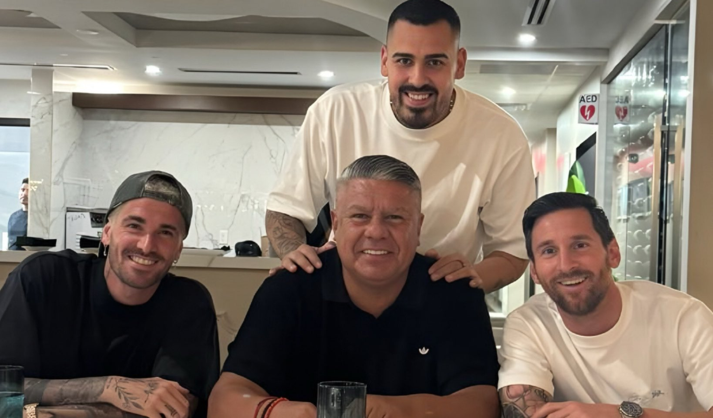 Tapia cumpleaños De Paul Messi