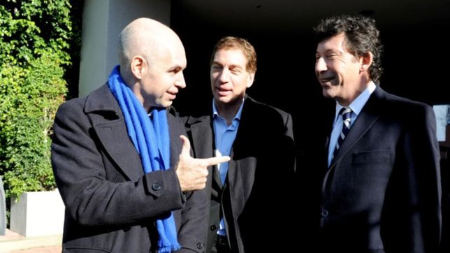 santilli anuncio a posse como su companero de formula para la provincia de buenos aires