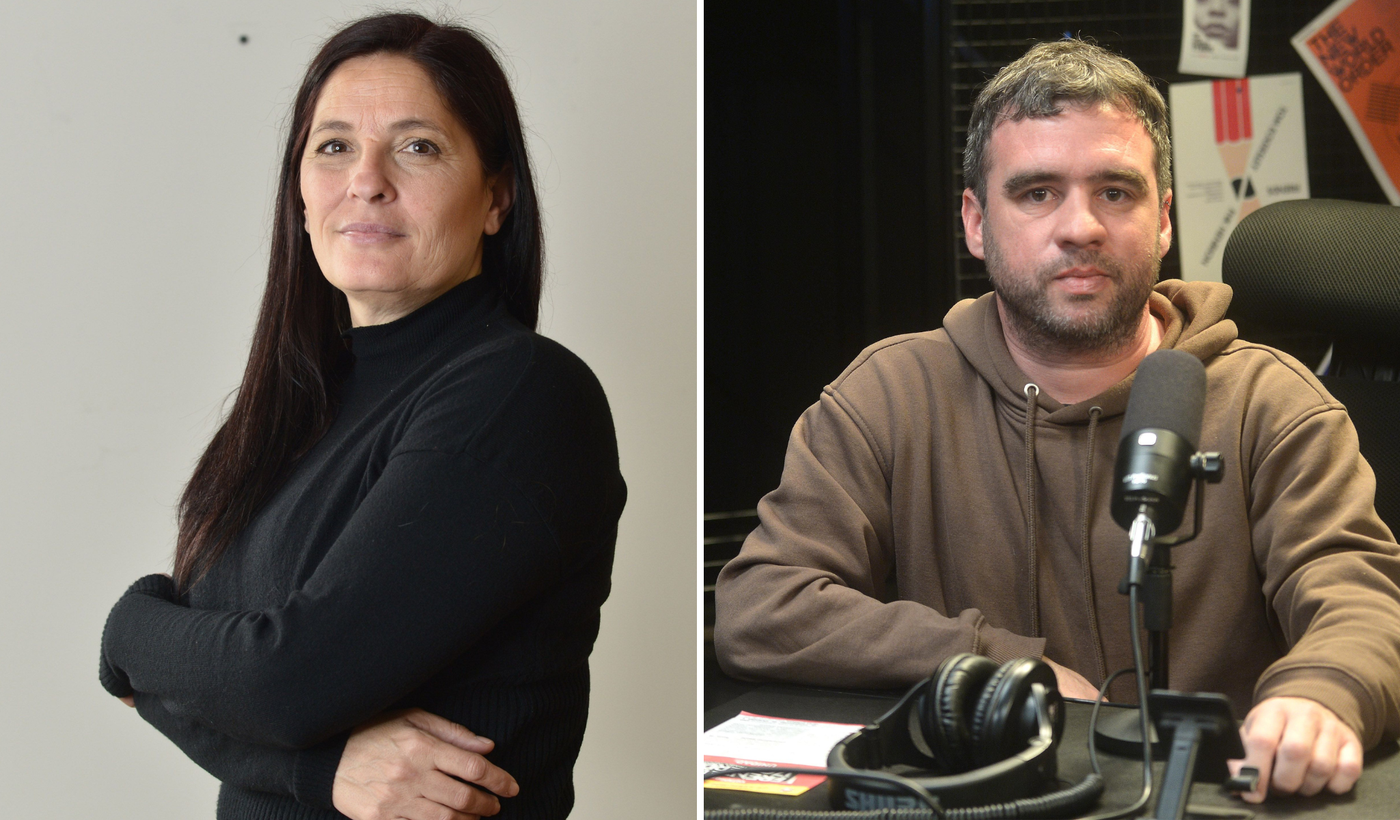 Luana Simioni y Franco Rapanelli son dos candidatos platenses del FIT Unidad