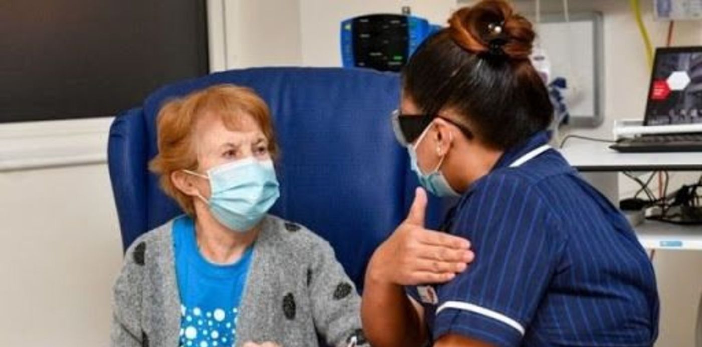 Margaret Keenan vacuna