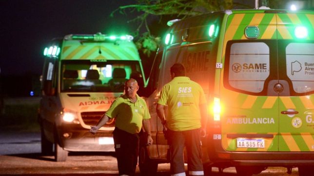 terrible choque en berisso: un delivery atropello a una chica que cruzaba la calle