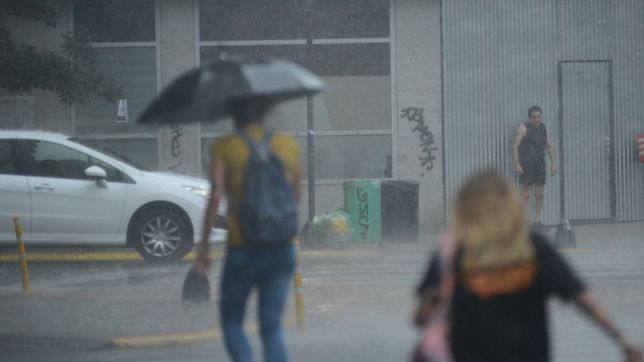 diluvia y advierten que las tormentas en la plata seguiran hasta la medianoche