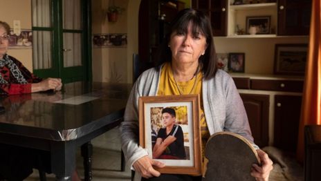 Susana Ríos madre de una víctima de la Masacre de Monte