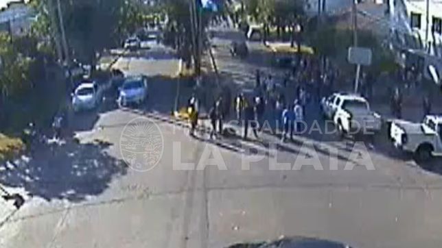 el video del ataque a la delegacion de altos de san lorenzo