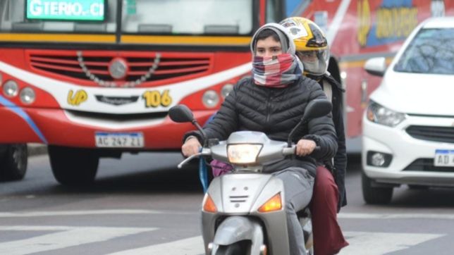 despues de la lluvia se vino el frio a la plata