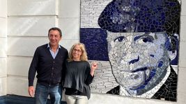 gimnasia homenajeo a griguol con un mosaico en el bosque a dos anos de su fallecimiento gimnasia homenajeo a griguol con un mosaico en el bosque a dos anos de su fallecimiento