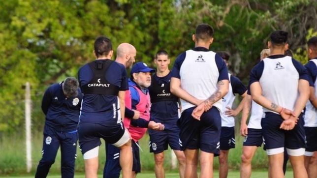 quiso jugar en gimnasia con diego maradona y vuelve a vincularse al lobo