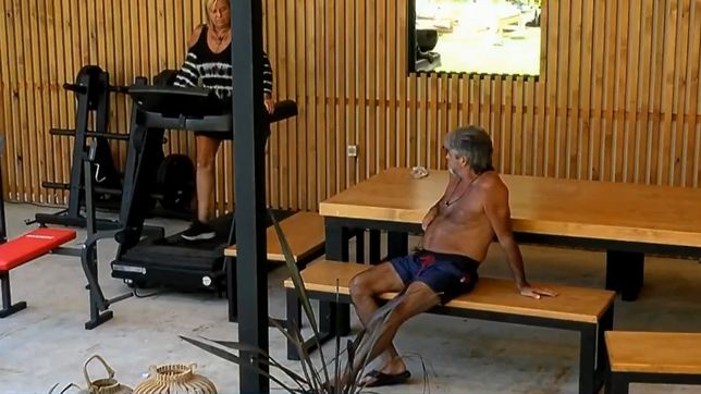 los duenos de gran hermano: desopilante mano a mano entre dario y virginia con final inesperado