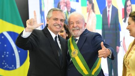 Lula llega a Argentina y se reúne con Alberto Fernández