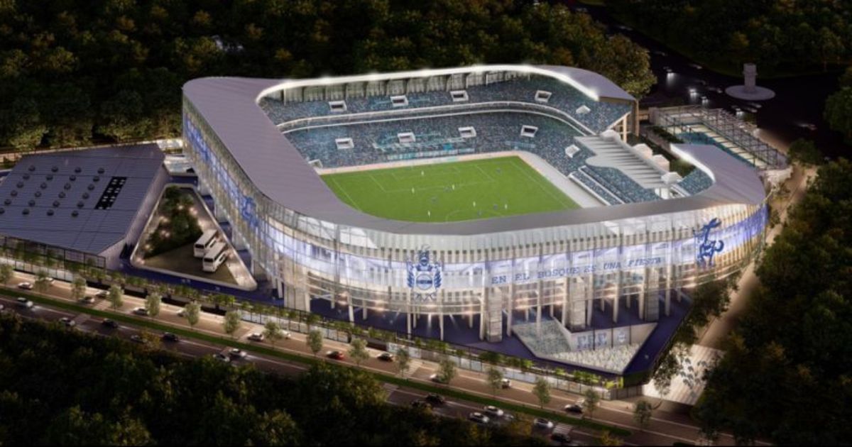 Las nuevas fotos de otro proyecto para el Estadio del Bosque