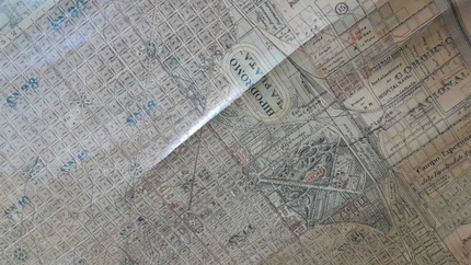 Un antiguo plano catastral de La Plata revela cómo crecía la ciudad hace 110 años