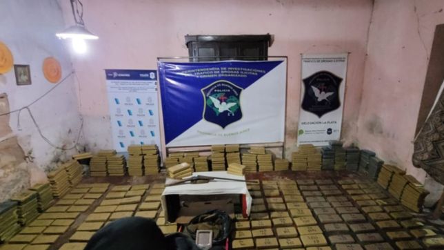 reventaron un bunker narco con 780 kilos de marihuana valuada en mas de $13 millones