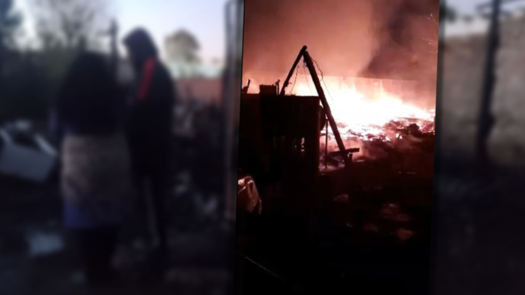 VIDEO: Explotó una garrafa y tres familias de La Plata se quedaron en la calle