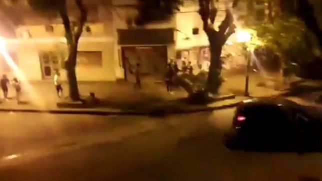 video: las corridas luego de que apunalaran a un funcionario en la fiesta de 10 y 63
