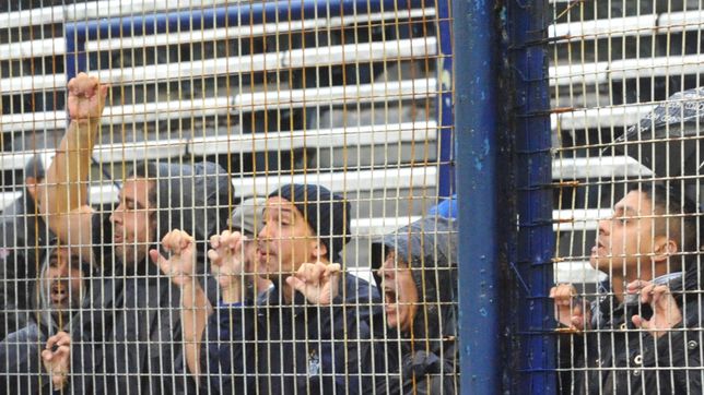 #afabostera: malestar de los hinchas luego de la suspension de gimnasia vs. boca