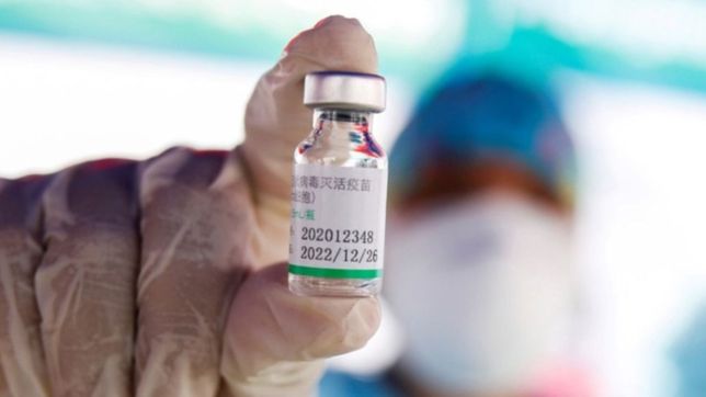 el gobierno firmo un contrato con sinopharm por 24 millones de vacunas