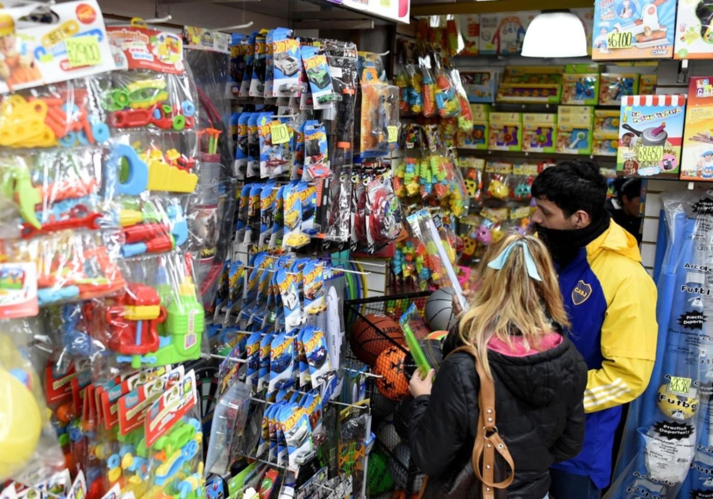 Jugueterías en la previa del día del niño