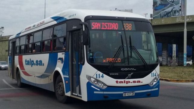 el talp no circula en la plata por un sorpresivo paro de choferes